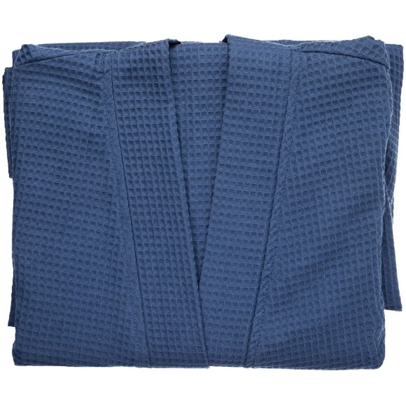 Халат вафельный Kimono, темно-синий Халат вафельный Kimono, темно-синий