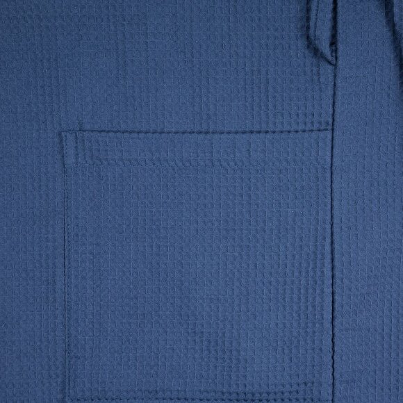 Халат вафельный Kimono, темно-синий Халат вафельный Kimono, темно-синий