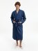 Халат вафельный Kimono, темно-синий Халат вафельный Kimono, темно-синий
