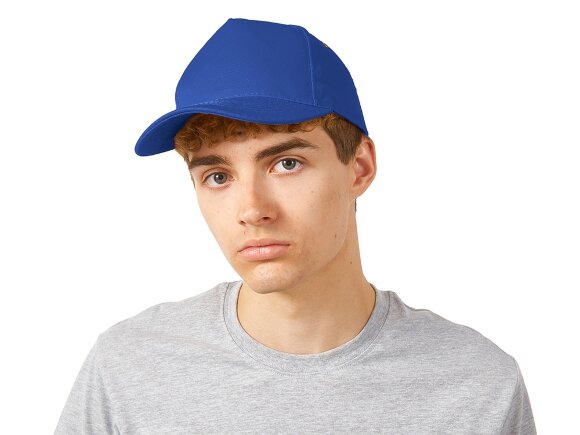 Бейсболка New York 5-ти панельная, кл. синий Бейсболка New York 5-ти панельная, кл. синий