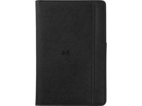 Органайзер с функцией беспроводной зарядки Manner, 5000 mah, черный