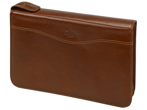 Папка на молнии Первое лицо Giulio Barсa, коричневый Папка на молнии Первое лицо Giulio Barсa, коричневый