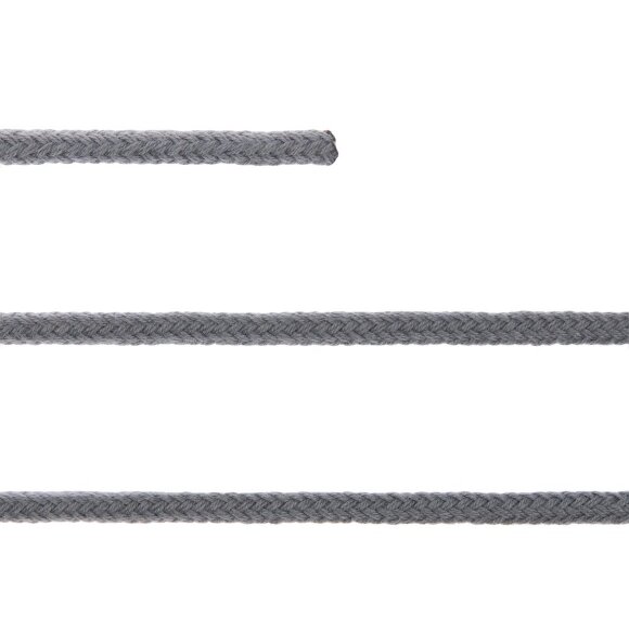 Круглый шнур Lasso S, серый, 20 см