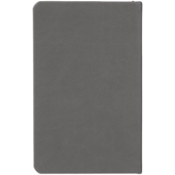 Блокнот Cluster Mini в клетку, темно-серый