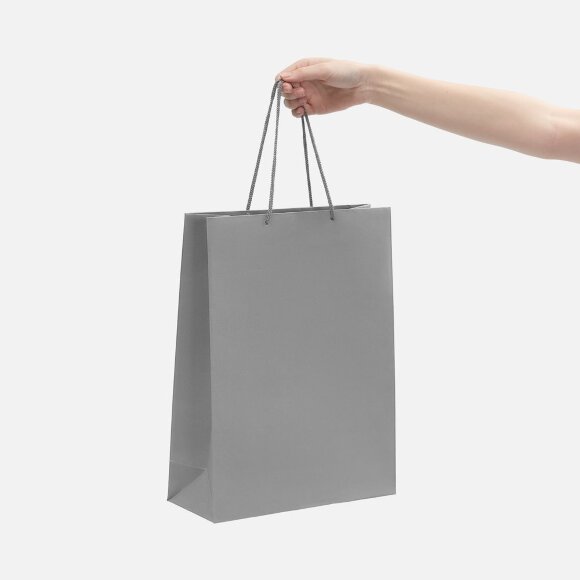 Пакет бумажный Porta XL, серый Пакет бумажный Porta XL, серый