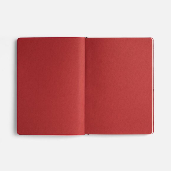 Ежедневник Doppio, недатированный, черный с красным Ежедневник Doppio, недатированный, черный с красным