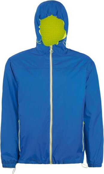 Ветровка Skate, ярко-синяя с неоново-желтым Ветровка Skate, ярко-синяя с неоново-желтым