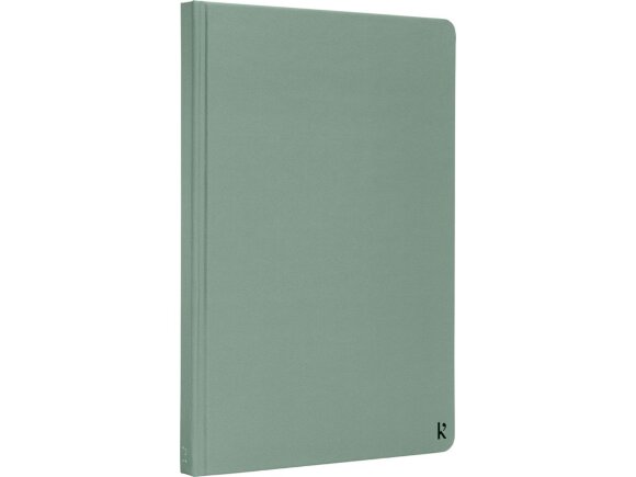 Блокнот в твердом переплете Karst формата A5, зеленый яркий