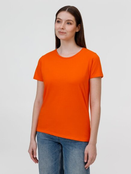 Футболка женская E190 красная