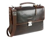 Портфель BUGATTI Romano 15'', коричневый, натуральная воловья кожа, 40х12х30 см Портфель BUGATTI Romano 15'', коричневый, натуральная воловья кожа, 40х12х30 см