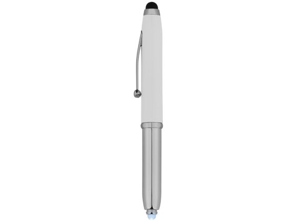 Ручка-стилус шариковая Xenon, белый, синие чернила Ручка-стилус шариковая Xenon, белый, синие чернила