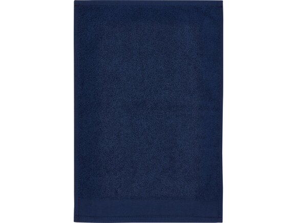 Хлопковое полотенце для ванной Chloe 30x50 см плотностью 550 г/м2, темно-синий