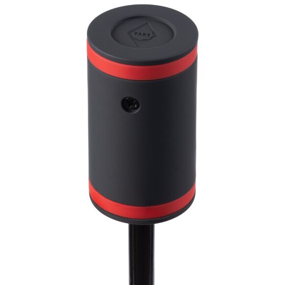 Зонт складной AOC Mini с цветными спицами, красный Зонт складной AOC Mini с цветными спицами, красный