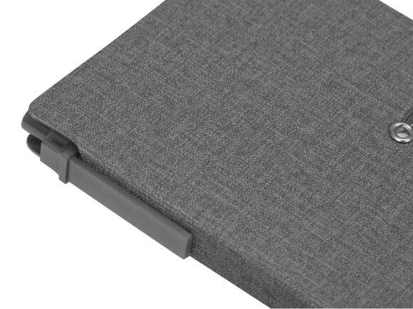 Блокнот А6 Write and stick с ручкой и набором стикеров, серый