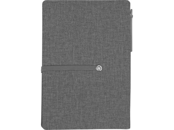 Блокнот А6 Write and stick с ручкой и набором стикеров, серый Блокнот А6 Write and stick с ручкой и набором стикеров, серый