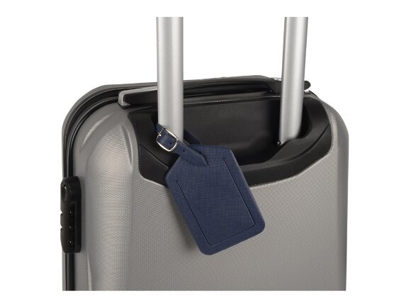 Багажная бирка Weekend из ПВХ, темно-синий Багажная бирка Weekend из ПВХ, темно-синий