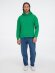 Худи оверсайз унисекс Tolla, зеленое