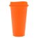 Стакан с крышкой Color Cap, оранжевый