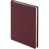 Ежедневник Spring Urban на заказ, недатированный, бордовый