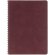 Ежедневник Spring Urban на заказ, недатированный, бордовый