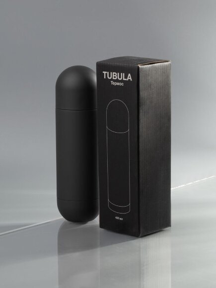 Термос Tubula Soft Touch, черный Термос Tubula Soft Touch, черный