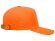 Бейсболка New York 5-ти панельная, оранжевый