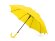 Зонт-трость Edison, полуавтомат, детский, желтый