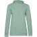 Толстовка с капюшоном женская Hoodie, серо-зеленая