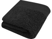 Хлопковое полотенце для ванной Chloe 30x50 см плотностью 550 г/м2, черный Хлопковое полотенце для ванной Chloe 30x50 см плотностью 550 г/м2, черный