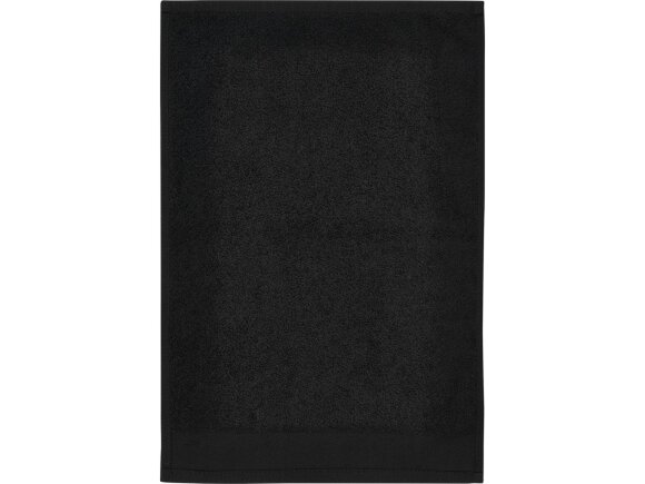 Хлопковое полотенце для ванной Chloe 30x50 см плотностью 550 г/м2, черный