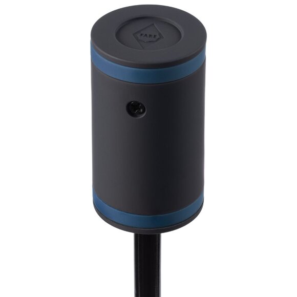 Зонт складной AOC Mini с цветными спицами, синий Зонт складной AOC Mini с цветными спицами, синий