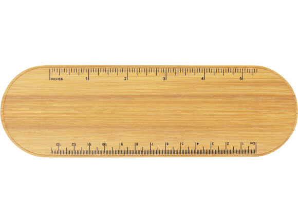 Пенал с линейкой и подставкой для телефона из бамбука Haruki, серый Пенал с линейкой и подставкой для телефона из бамбука Haruki, серый