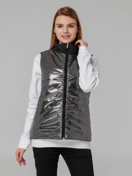 Жилет двусторонний Climb, черный Жилет двусторонний Climb, черный