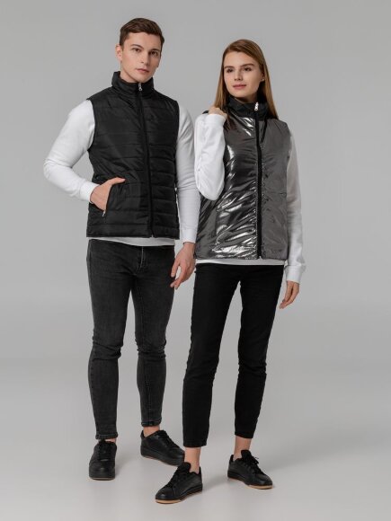 Жилет двусторонний Climb, черный Жилет двусторонний Climb, черный