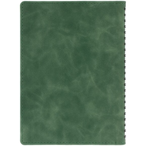 Ежедневник Spring Urban на заказ, недатированный, зеленый