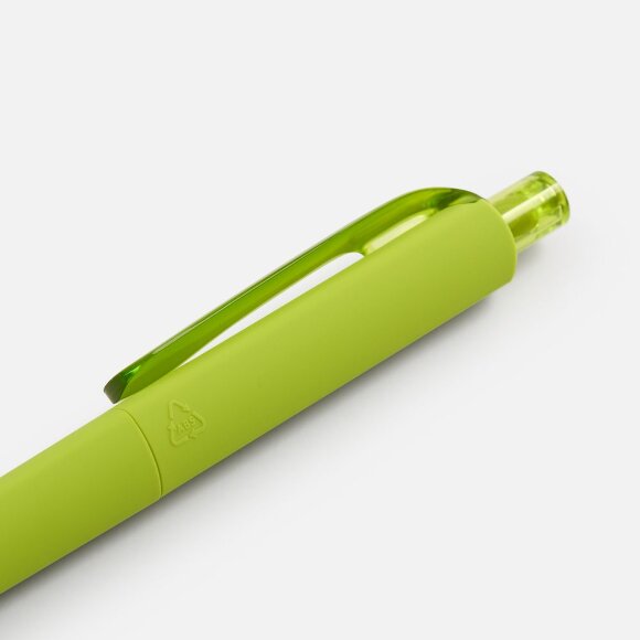 Ручка шариковая Prodir DS8 PRR-T Soft Touch, зеленая