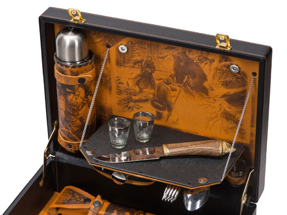 Набор Охотничий азарт, коричневый Набор Охотничий азарт, коричневый