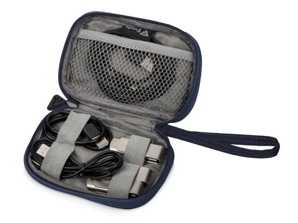 Органайзер для проводов Keep Organized S, темно-синий (140*100*25) Органайзер для проводов Keep Organized S, темно-синий (140*100*25)