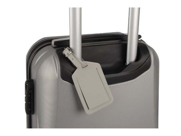 Багажная бирка Weekend из ПВХ, серый Багажная бирка Weekend из ПВХ, серый