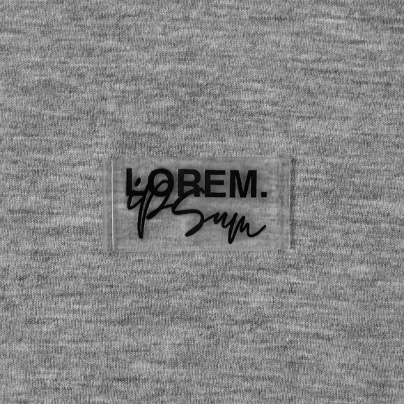 Лейбл из ПВХ Dzeta, XS, прозрачный