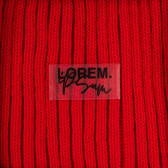 Лейбл из ПВХ Dzeta, XS, прозрачный Лейбл из ПВХ Dzeta, XS, прозрачный