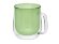 Цветная кружка Ubud с двойными стенками, зеленый