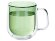 Цветная кружка Ubud с двойными стенками, зеленый