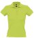 Рубашка поло женская People 210, зеленое яблоко