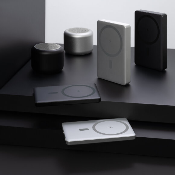 Беспроводная колонка Passion 80dB 600 mAh, серебряная Беспроводная колонка Passion 80dB 600 mAh, серебряная