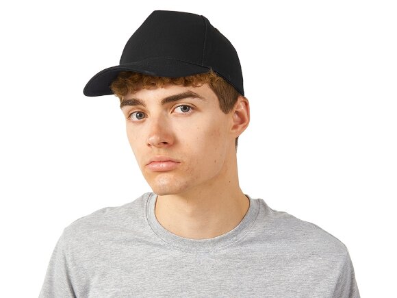 Бейсболка New York 5-ти панельная, черный Бейсболка New York 5-ти панельная, черный