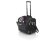 Чемодан на колесиках Proton, удобная для прохождения досмотра, черный Чемодан на колесиках Proton, удобная для прохождения досмотра, черный