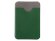 Чехол-картхолдер Favor на клеевой основе на телефон для пластиковых карт и и карт доступа, темно-зеленый