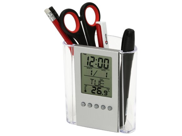 Подставка Минута, прозрачный/серебристый Подставка Минута, прозрачный/серебристый