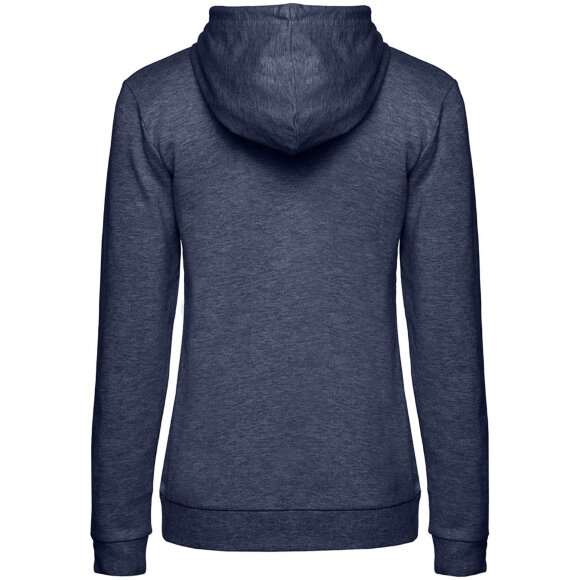 Толстовка с капюшоном женская Hoodie, синий меланж Толстовка с капюшоном женская Hoodie, синий меланж